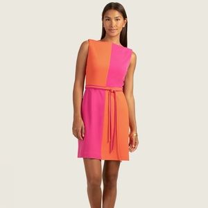 Trina Turk Coco Dress Size 4 Pink and Orange